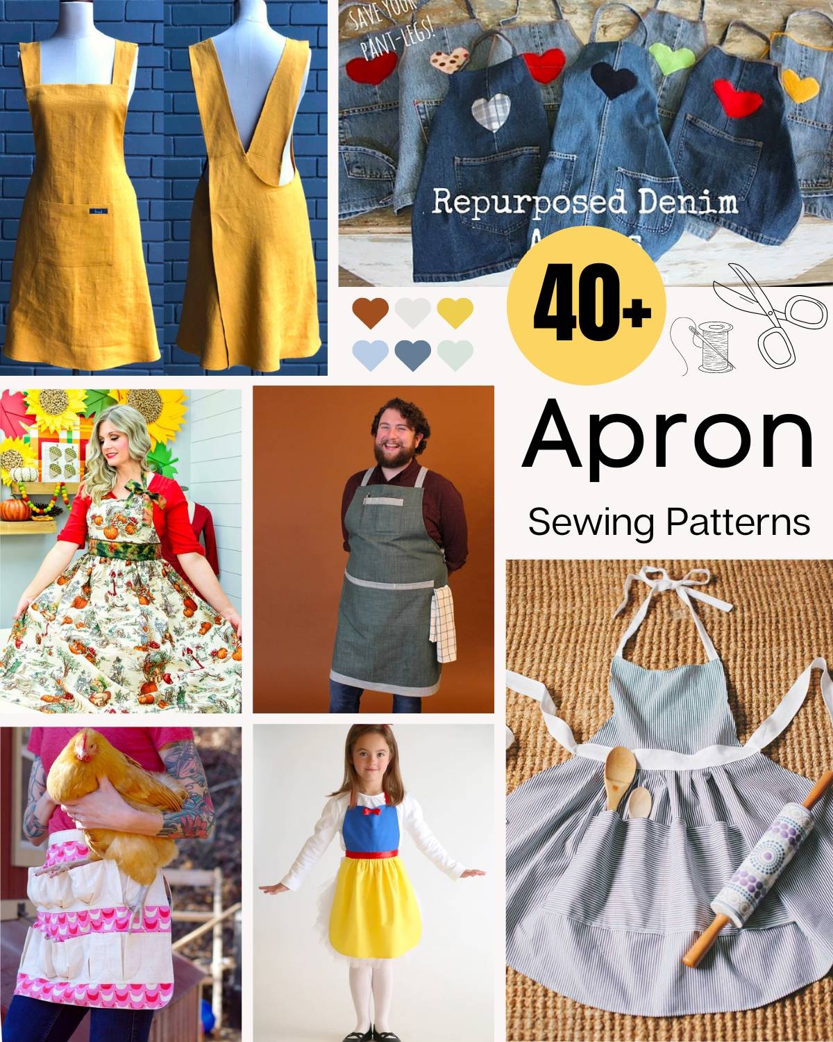 41 Free Apron Patterns For You To Sew Craft Passion
