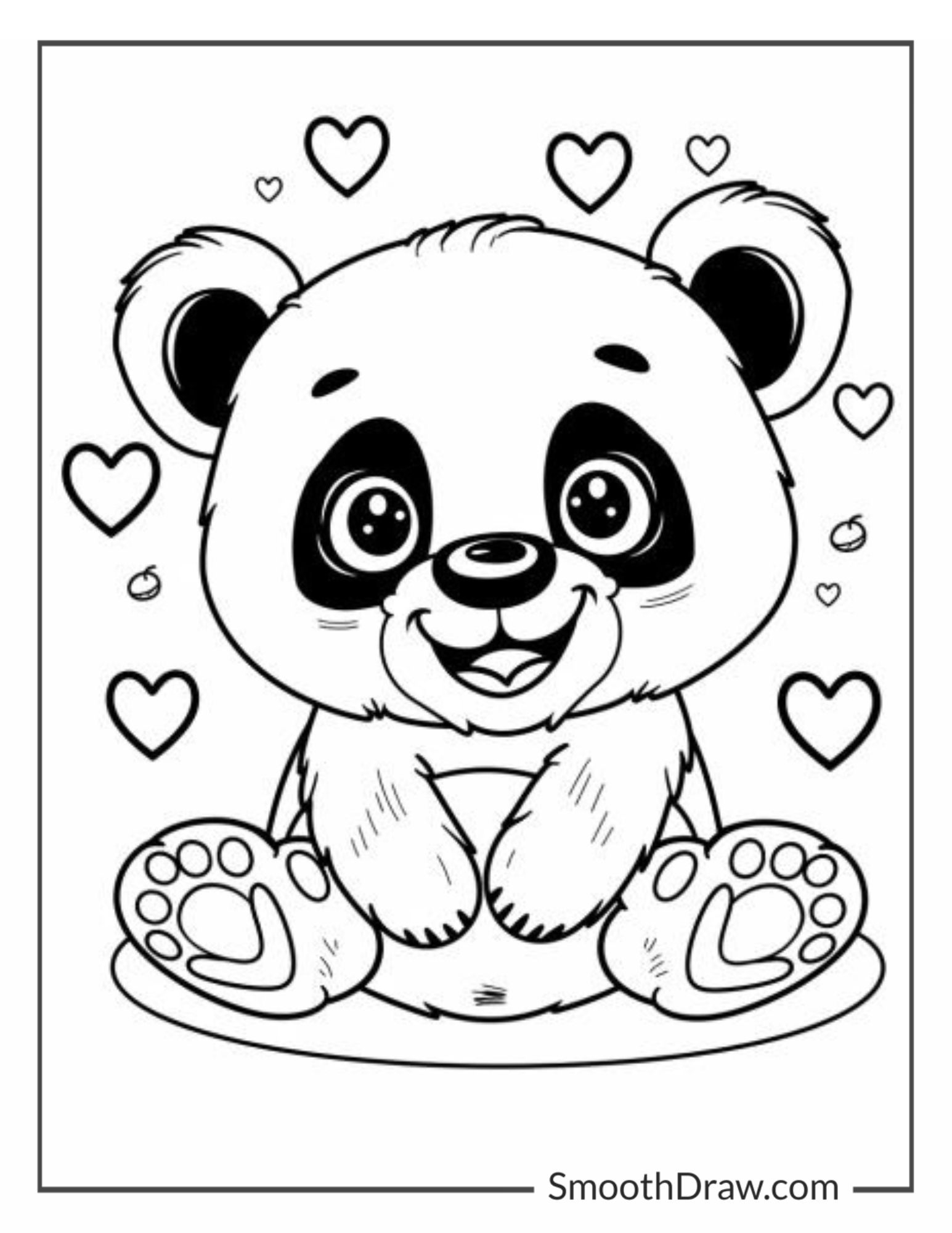 41 Panda Coloring Pages Free Printable PDFs 