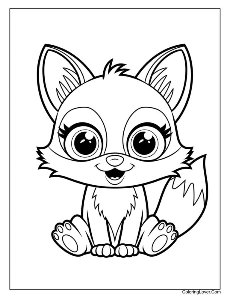 42 Fox Coloring Pages Free Printables For All Ages 