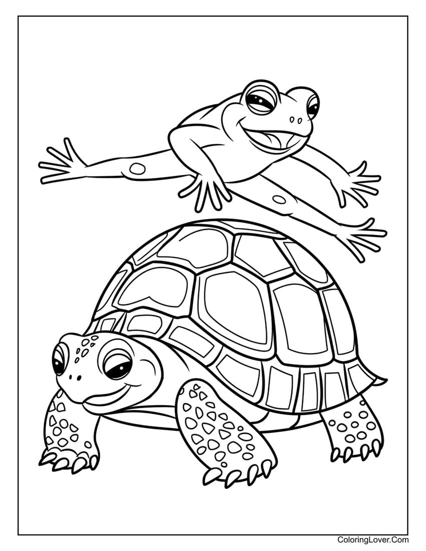 42 Turtle Coloring Pages Free Printables For All Ages 