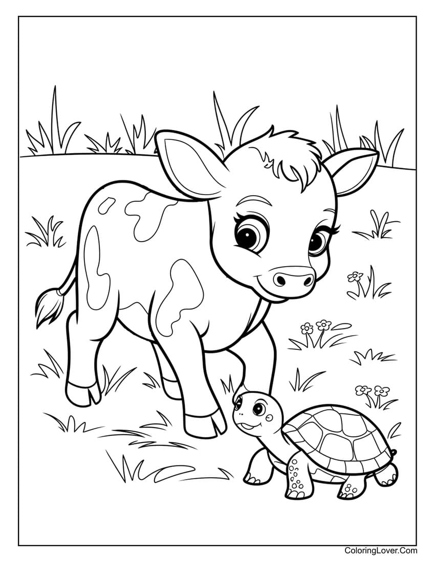 45 Cow Coloring Pages Free Printables For All Ages 