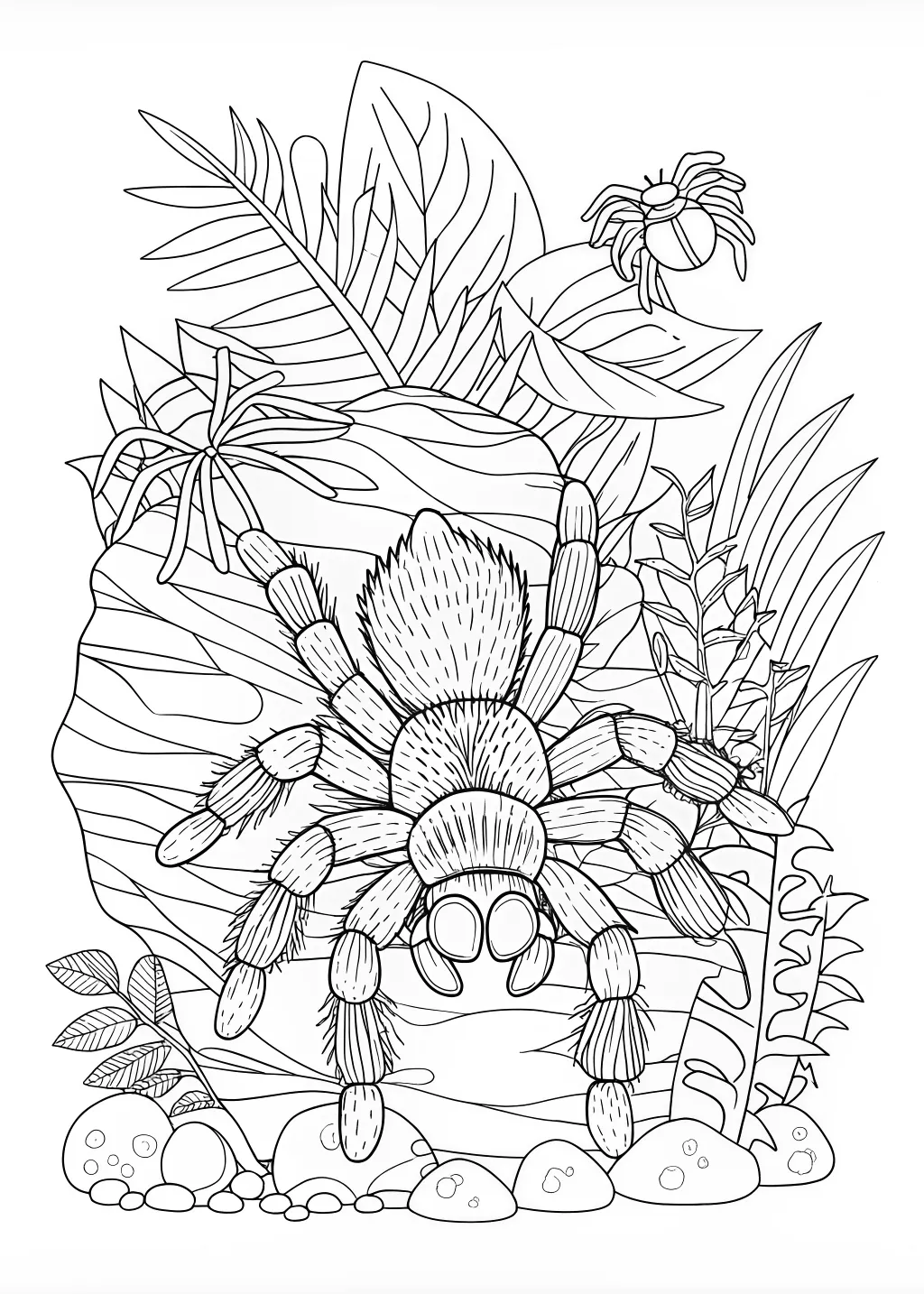 46 Spider Coloring Pages