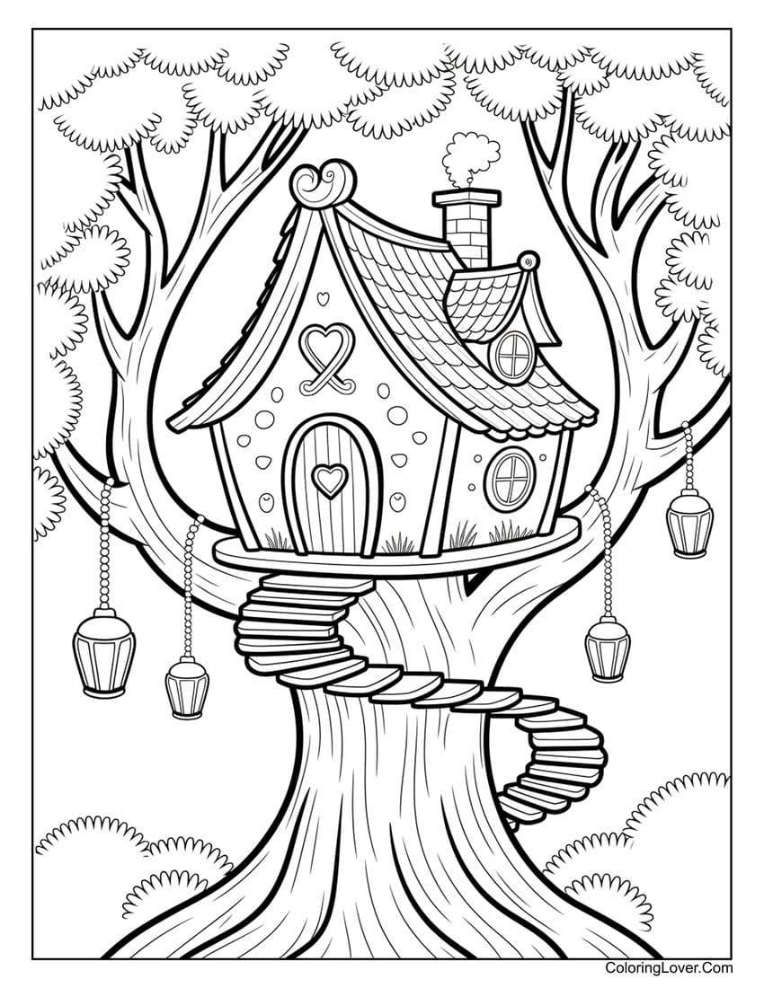 47 House Coloring Pages Free Printables For All Ages 