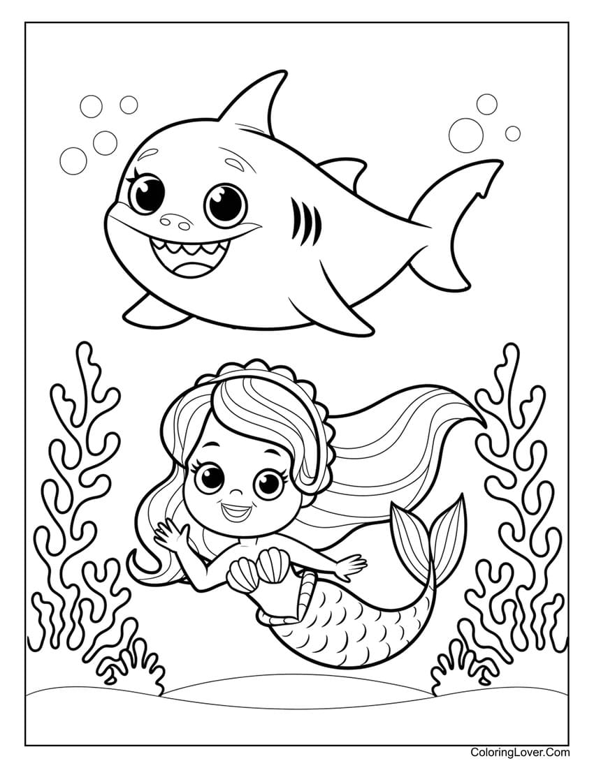 47 Shark Coloring Pages Free Printables For All Ages 