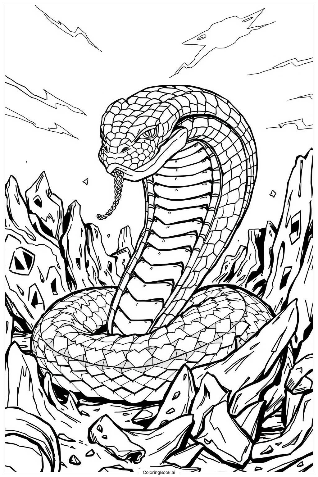47 Snake Coloring Pages Free PDF U0026 PNG Printables 5713155