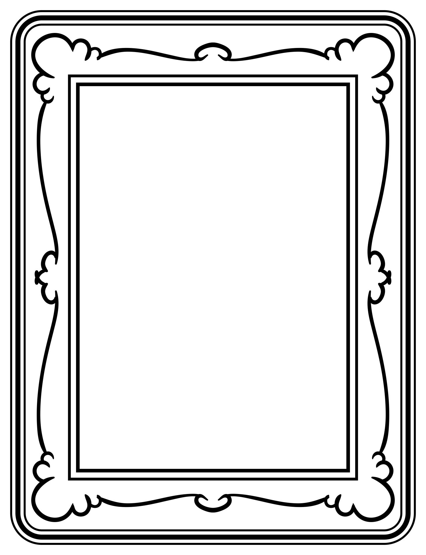 Printable Picture Frames Free