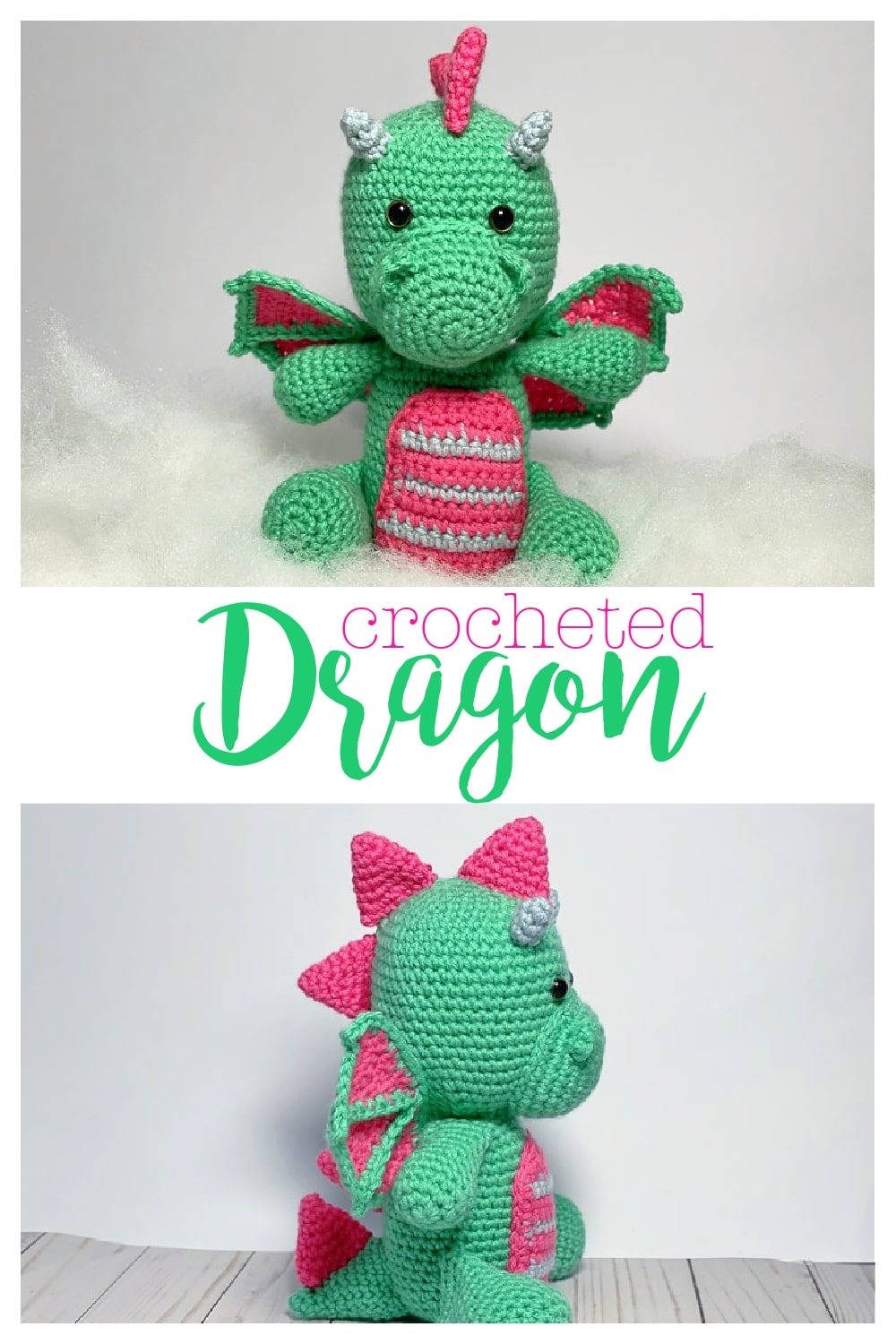 Printable Free Crochet Dragon Pattern