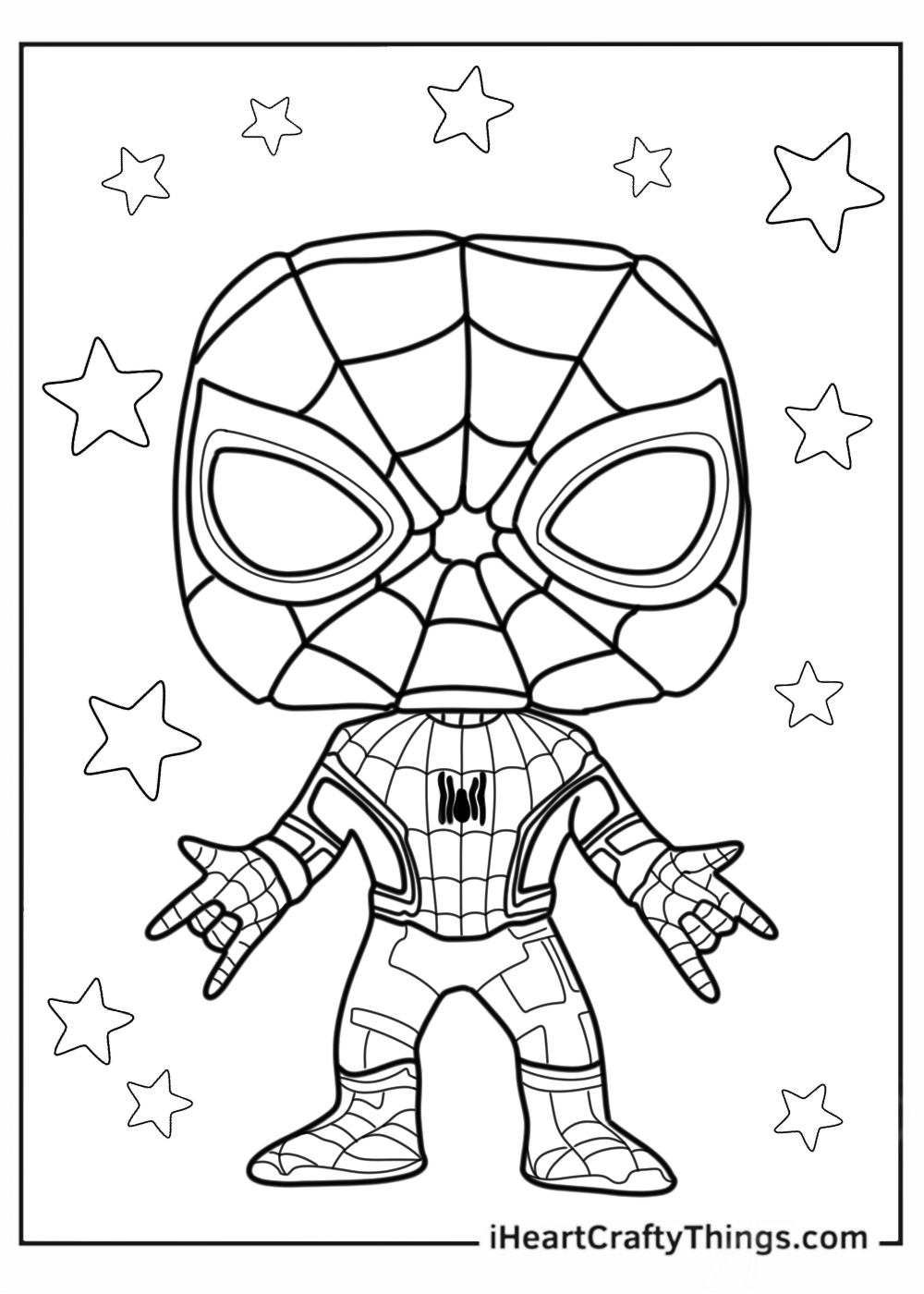50 Spider Man Coloring Pages For Kids Free PDF Printables 