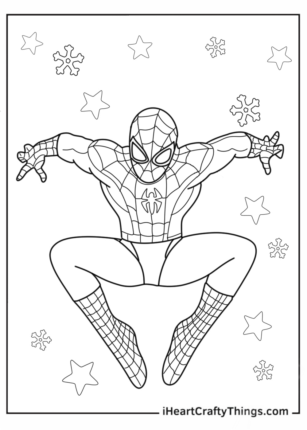 50 Spider Man Coloring Pages For Kids Free PDF Printables 