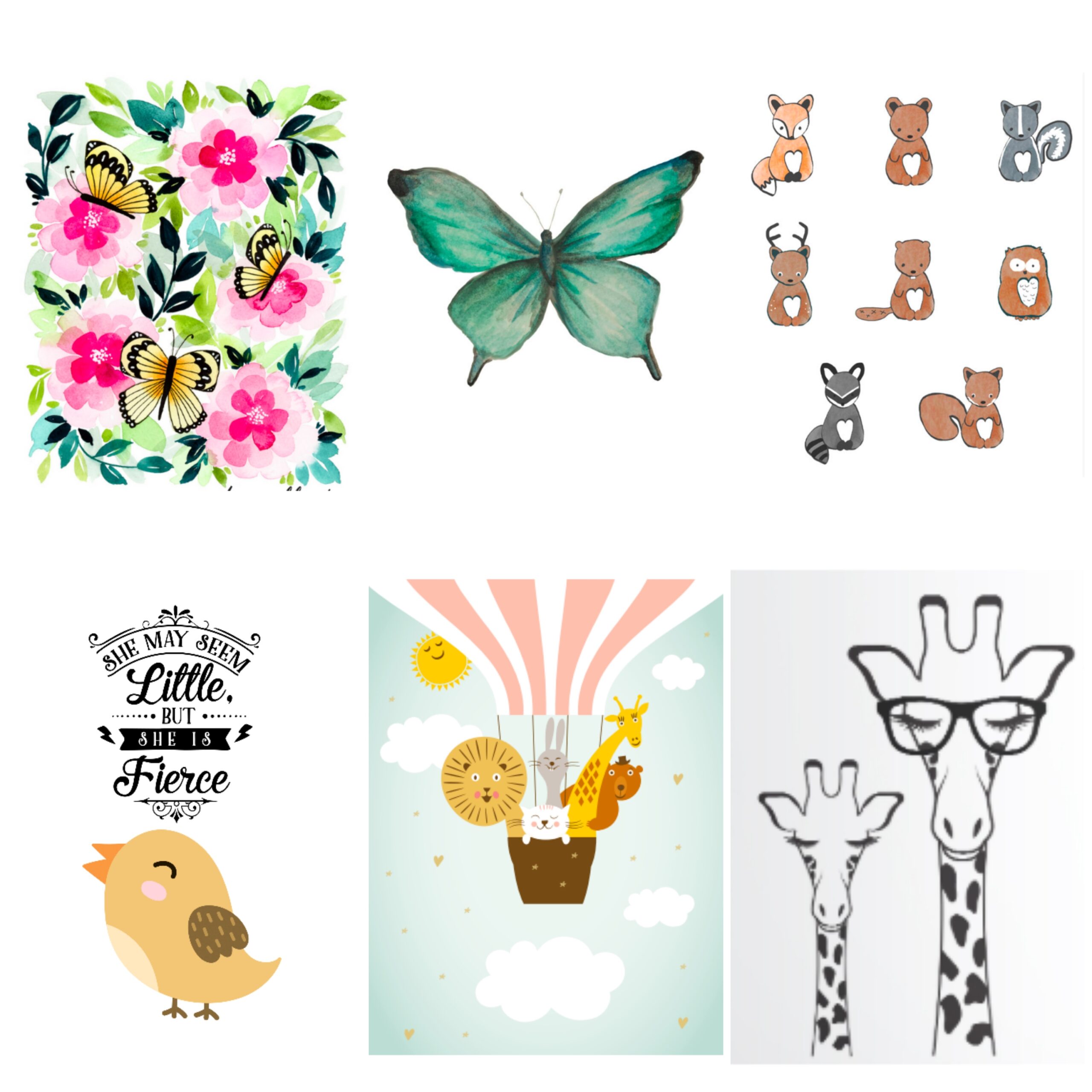 51 Free Printables For Kids Rooms Nursery Decor Series Worksheets Library