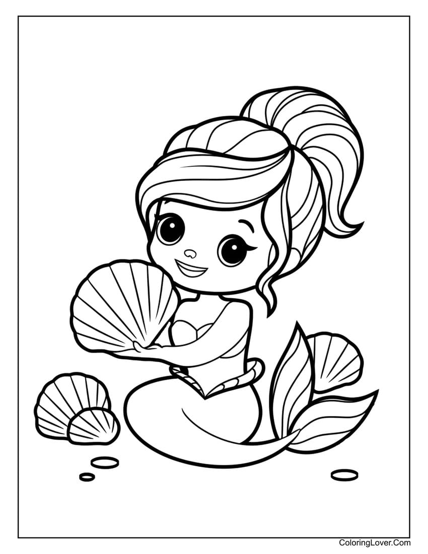 51 Mermaid Coloring Pages Free Printables For All Ages 