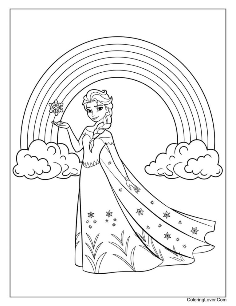 51 Rainbow Coloring Pages Free Printables For Kids 