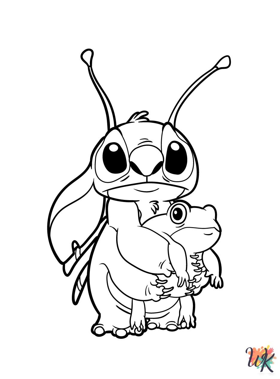 53 Stitch Coloring Pages For Kids ColoringPagesWK