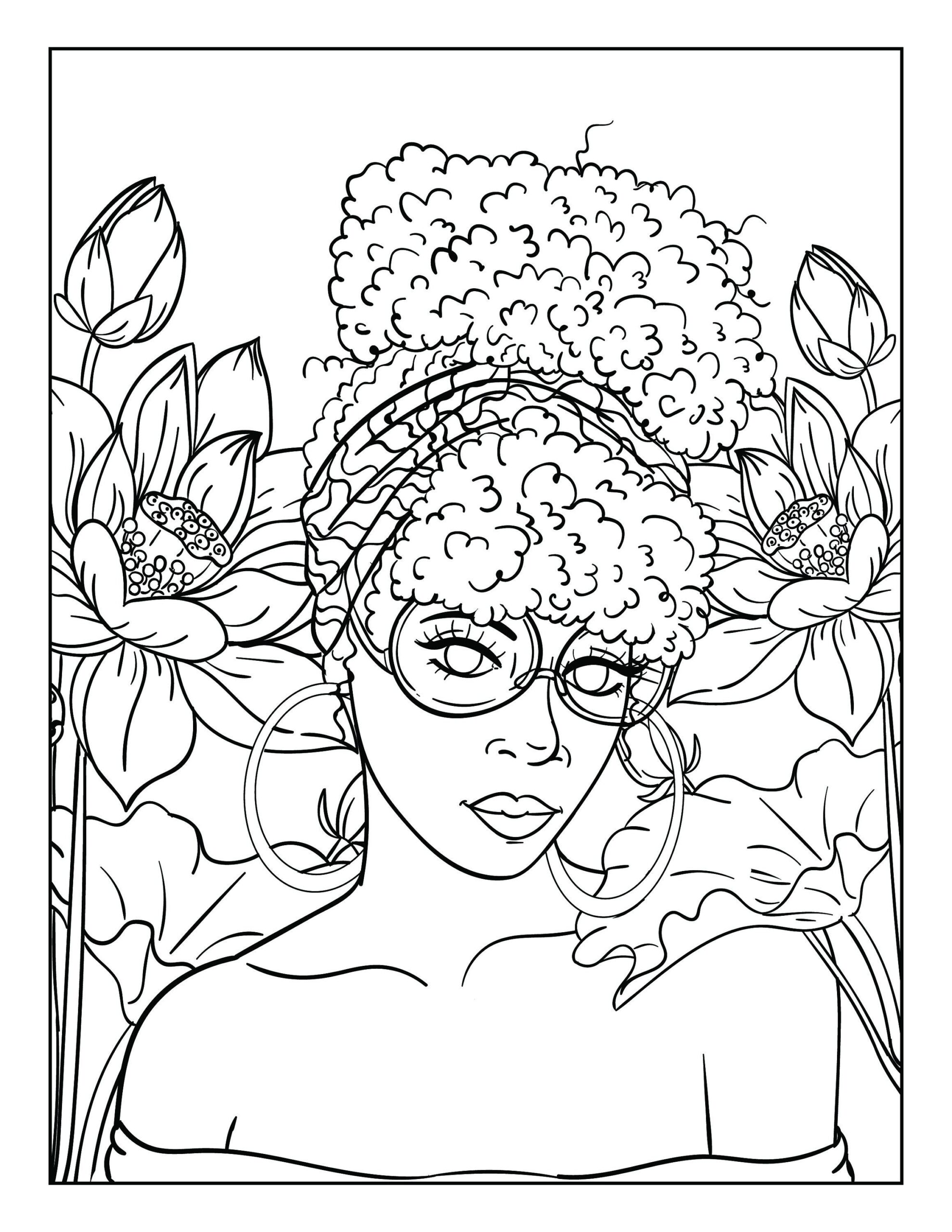 54 Black Women Diversity Coloring Pages Ideas Coloring Pages 