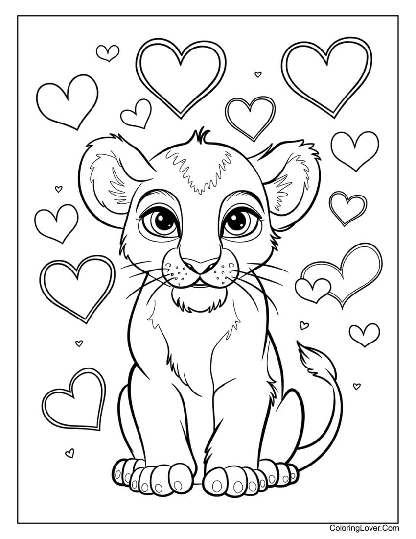 54 Lion Coloring Pages Free Printables For All Ages 