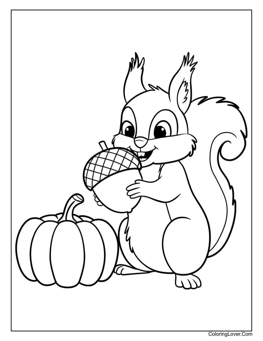 Printable Free Thanksgiving Coloring Pages