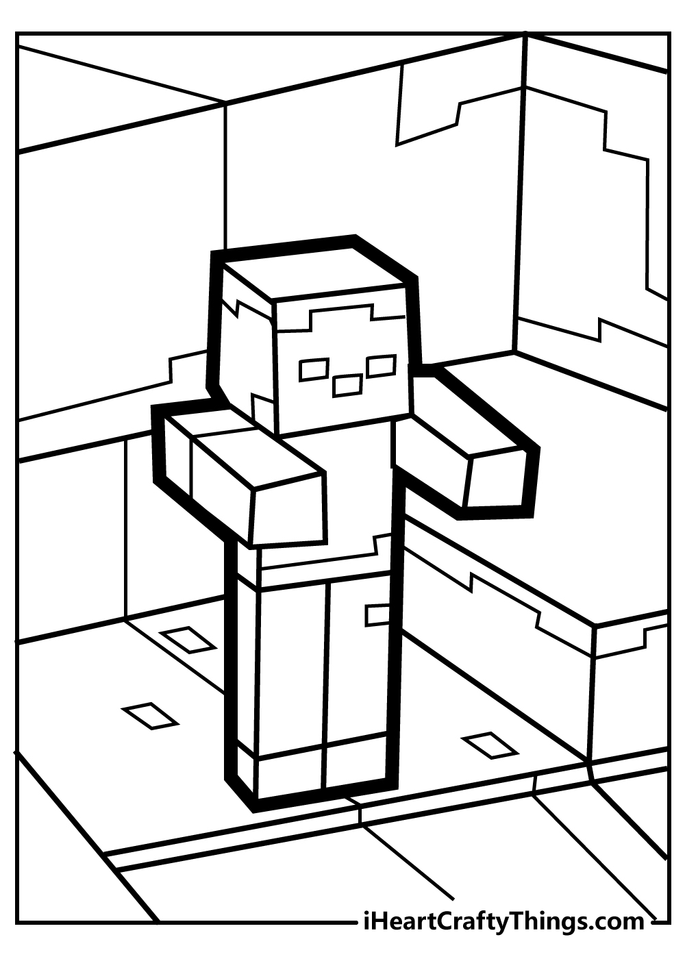 55 Minecraft Coloring Pages For Kids 100 Free Printables 