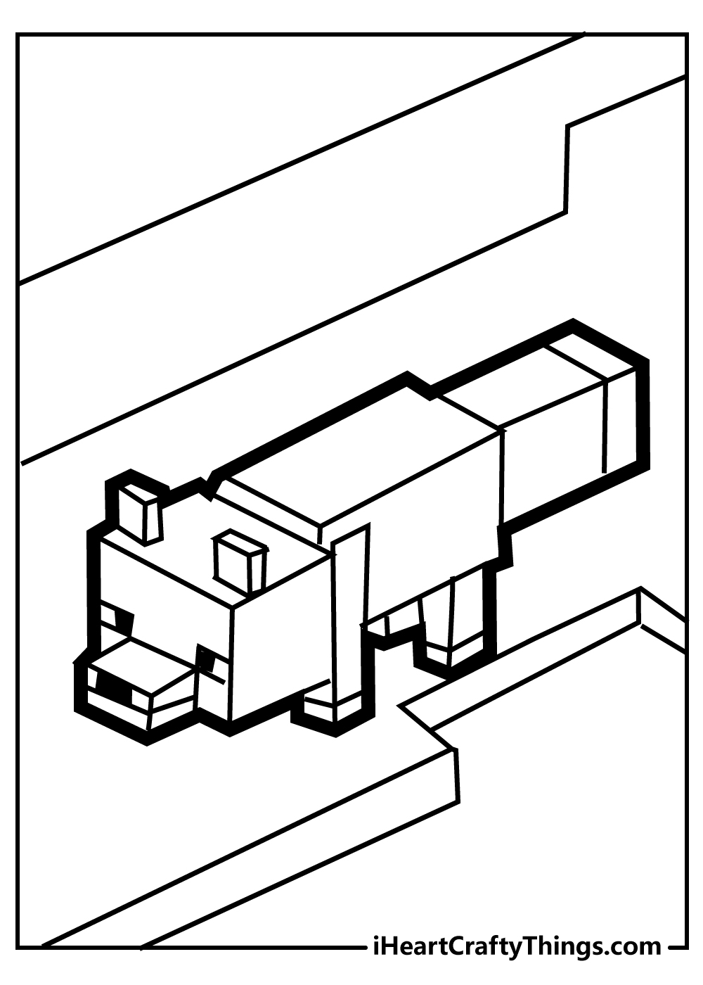 Minecraft Coloring Pages Free Printable