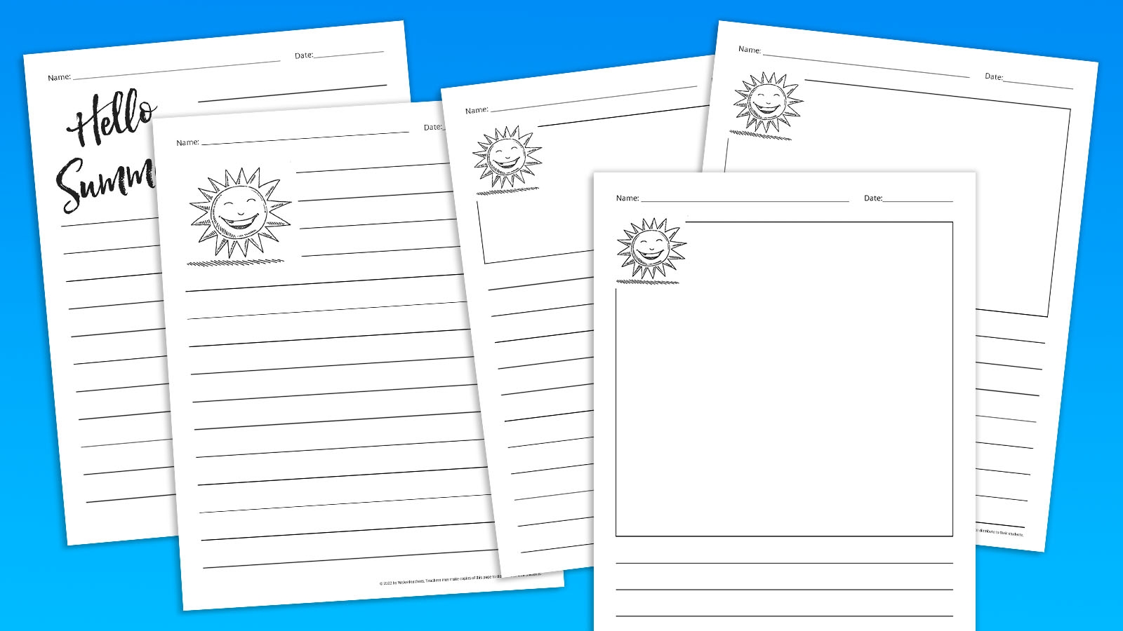 Free Printable Lined Paper For Kids