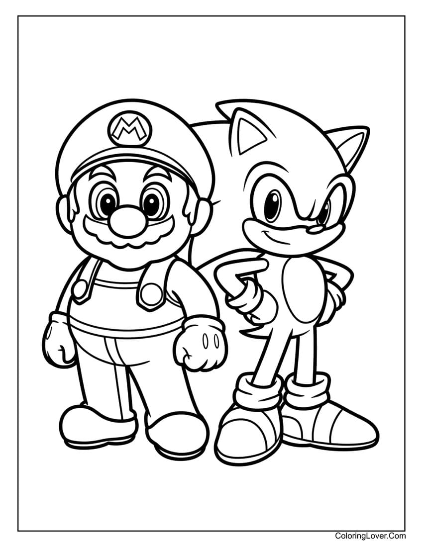 56 Super Mario Coloring Pages Free Printables For All Ages 