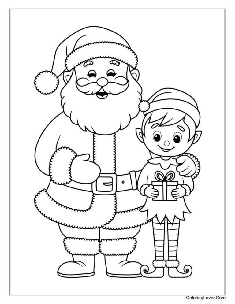 58 Santa Claus Coloring Pages Free Printables For All Ages 