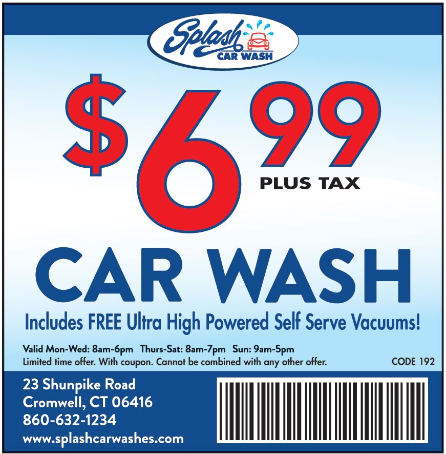  6 99 PLUS TAX CAR WASH Online Printable Coupons USA Local Free Printable Shopping Coupons