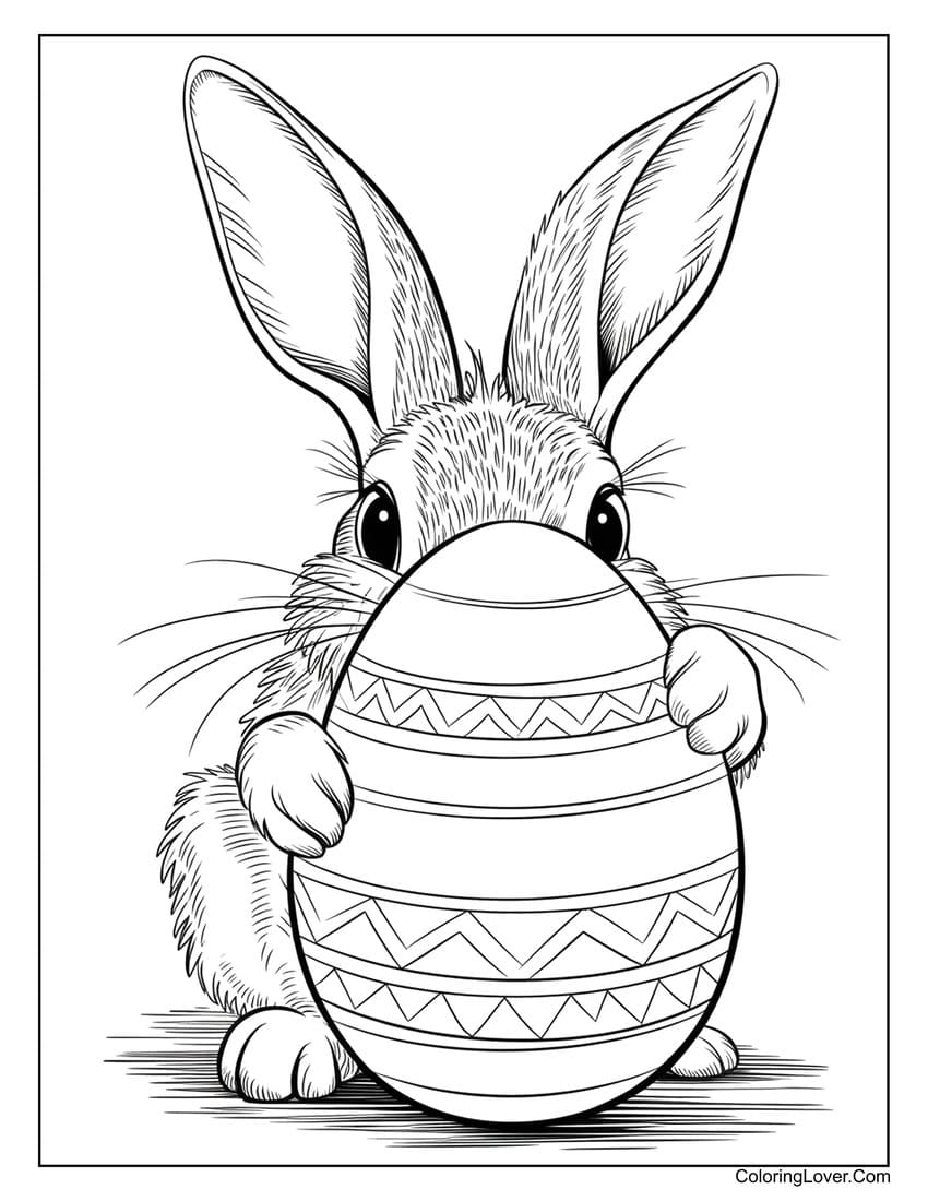60 Bunny Coloring Pages Free Printables For All Ages 