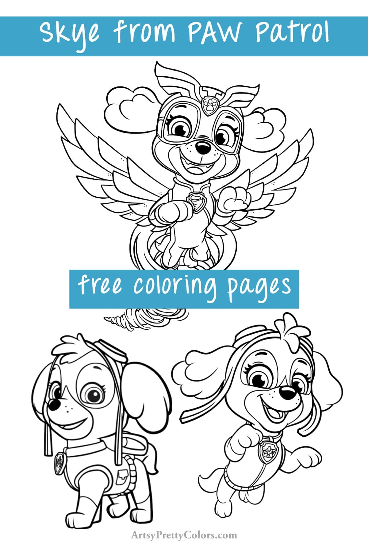 Free Paw Patrol Coloring Pages Printable