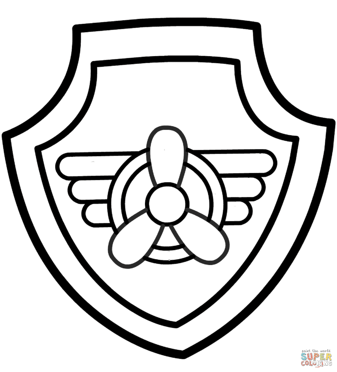 Free Printable Coloring Pages Paw Patrol