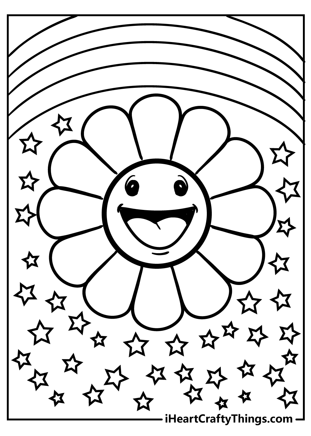 64 Rainbow Coloring Pages 100 Free Printables 