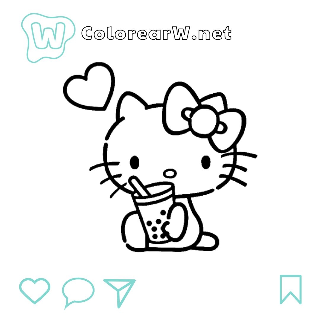 68 Hello Kitty Coloring Download And Print Free