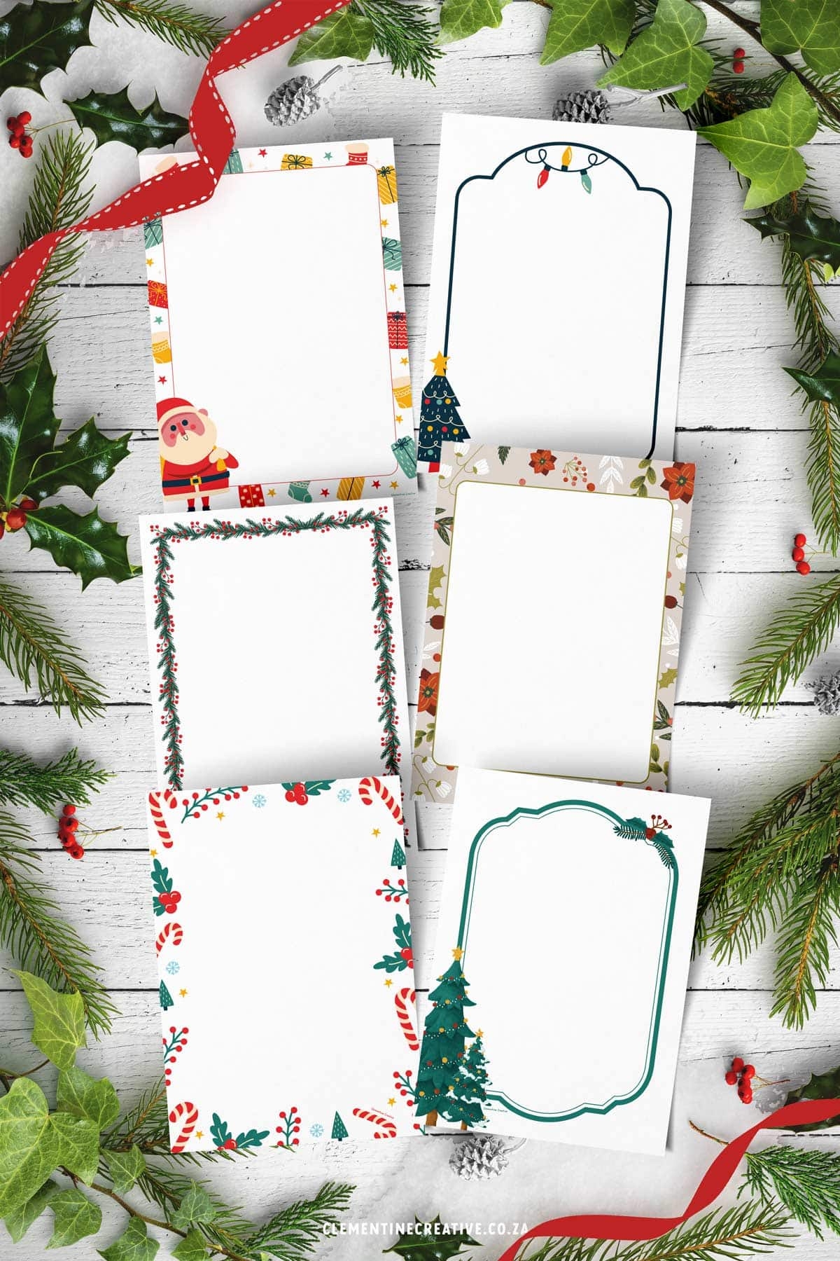 Free Christmas Borders Printable