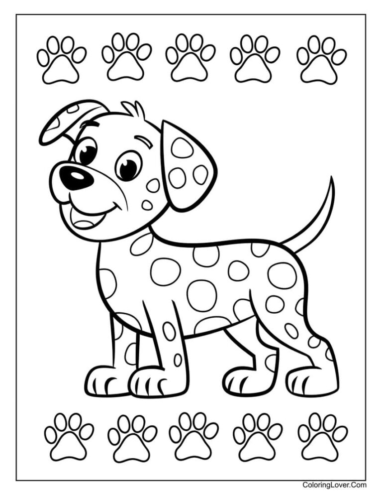 77 Dog Coloring Pages Free Printables For All Ages 