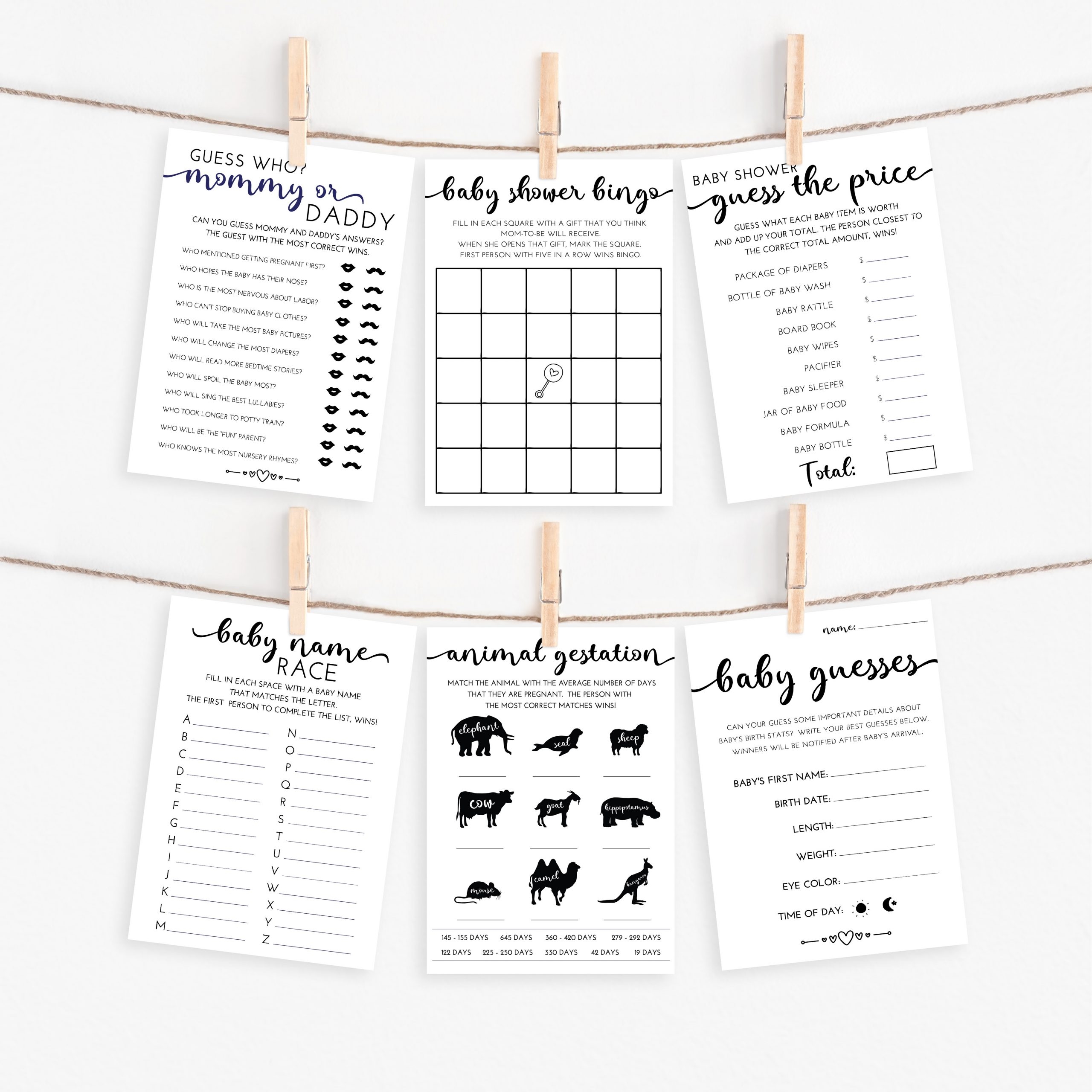 8 Free Printable Baby Shower Games Guests Will Enjoy 