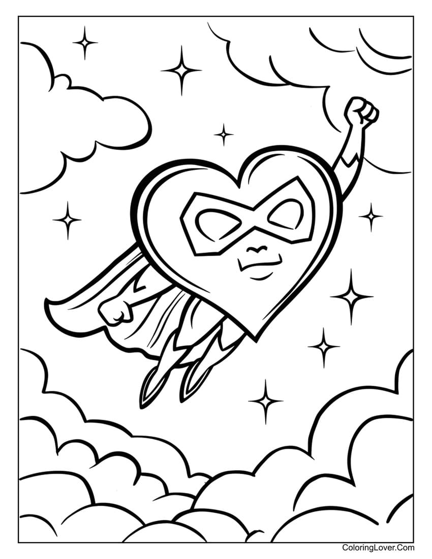 80 Heart Coloring Pages Free Printables For All Ages