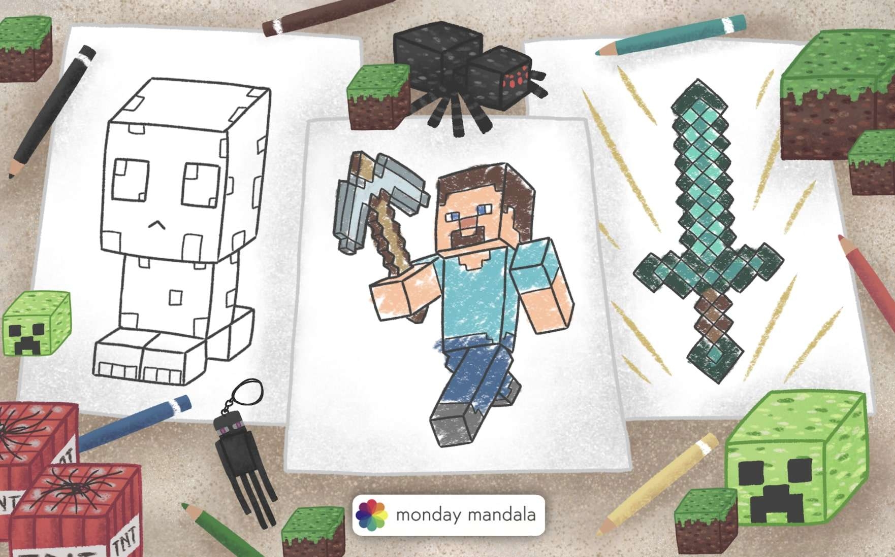 Minecraft Free Printable
