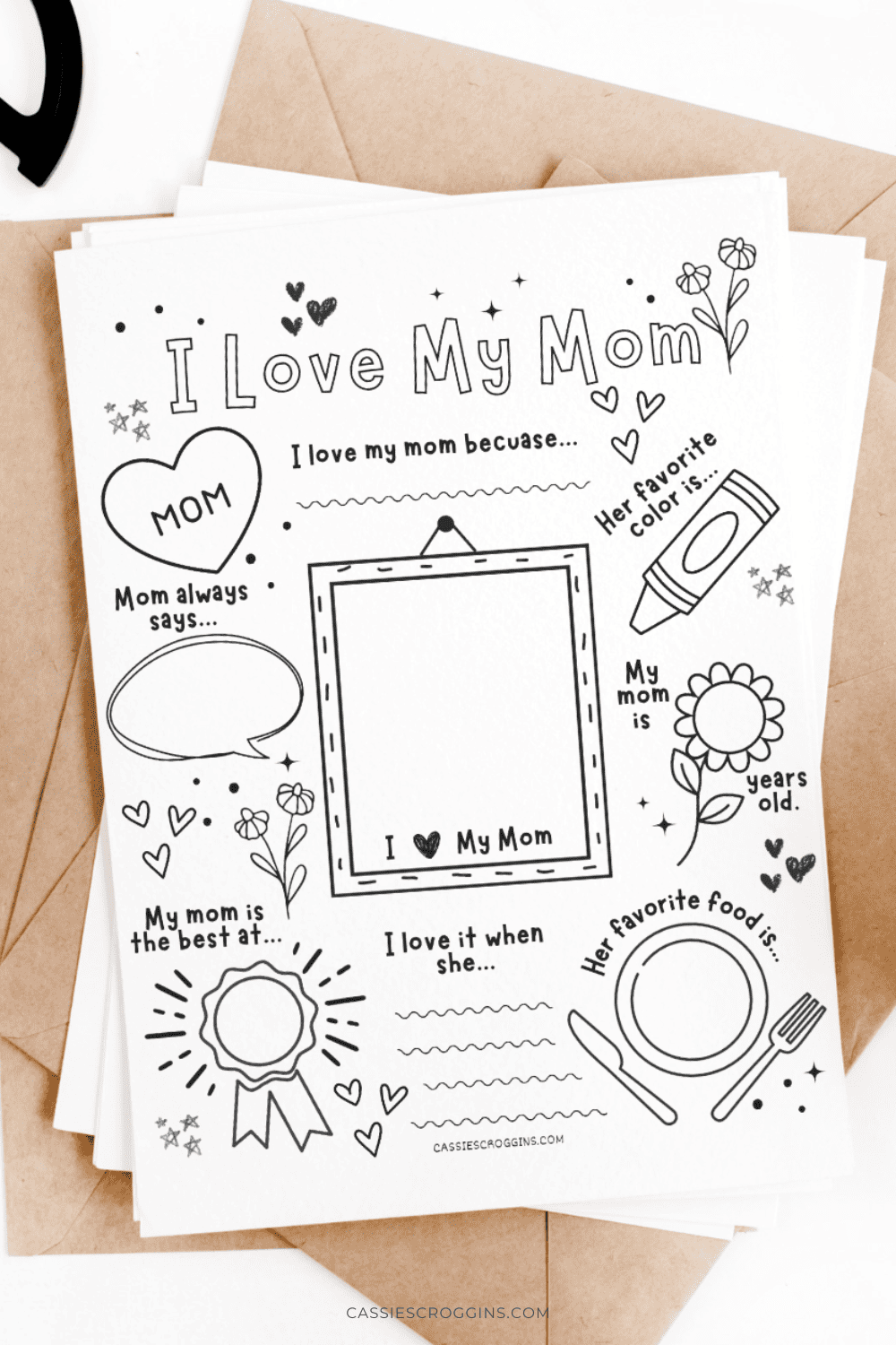 9 Free All About My Mom Printable Mom Questionnaires Grandma And Aunts Too 