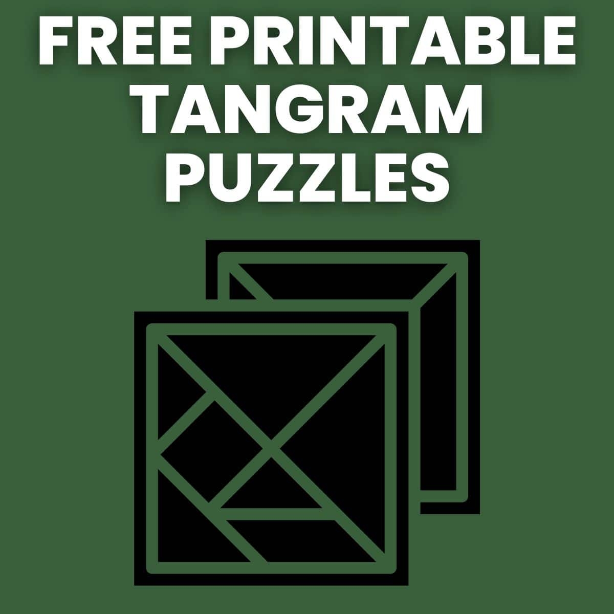 97 Free Tangram Puzzles Printable PDF Challenges 