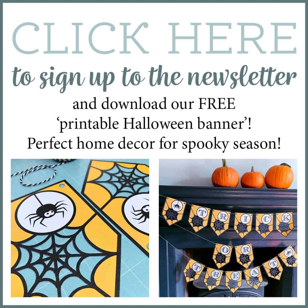 A Free Printable Halloween Banner By The Listed Home