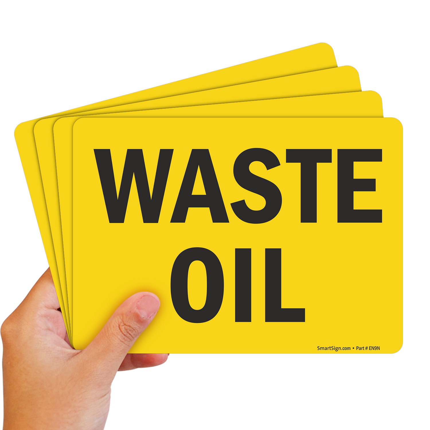 A Simple And Direct Waste Oil Sign Will Protect Employees From Chemical Hazards Chemical Hazard Signs Waste Oil Sign Saf Sku S 0541 S 0541