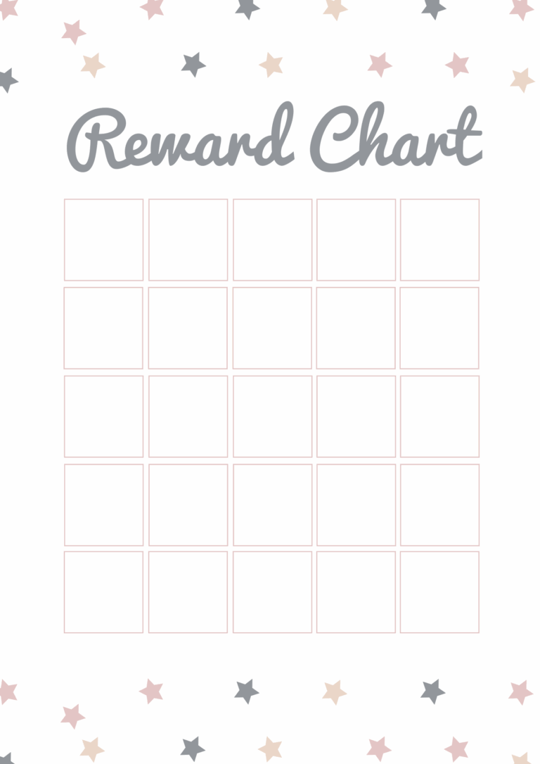 A Simple Reward Chart Free Printable Domestic Fashionista