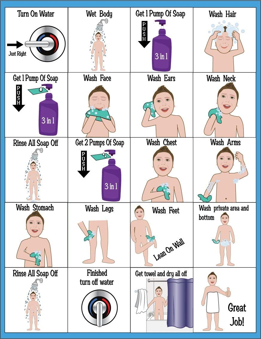 ABA OT Approved Step by Step 100 Sealed And Laminated 9X12