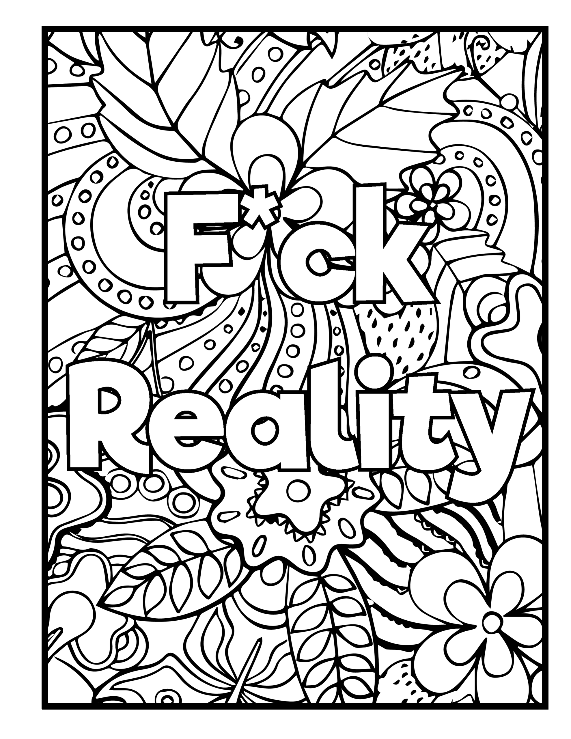 Adult Coloring Pages Printable Digital GBN Publishing Club