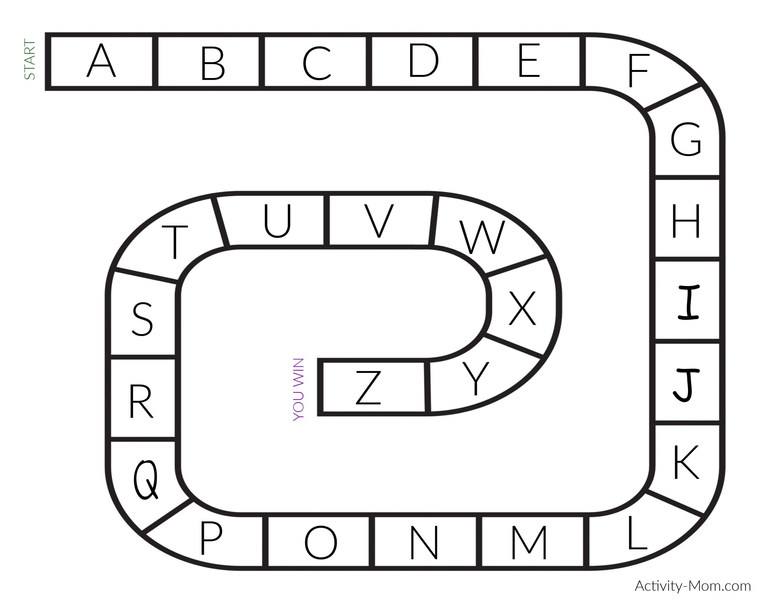Free Printable Abc Games