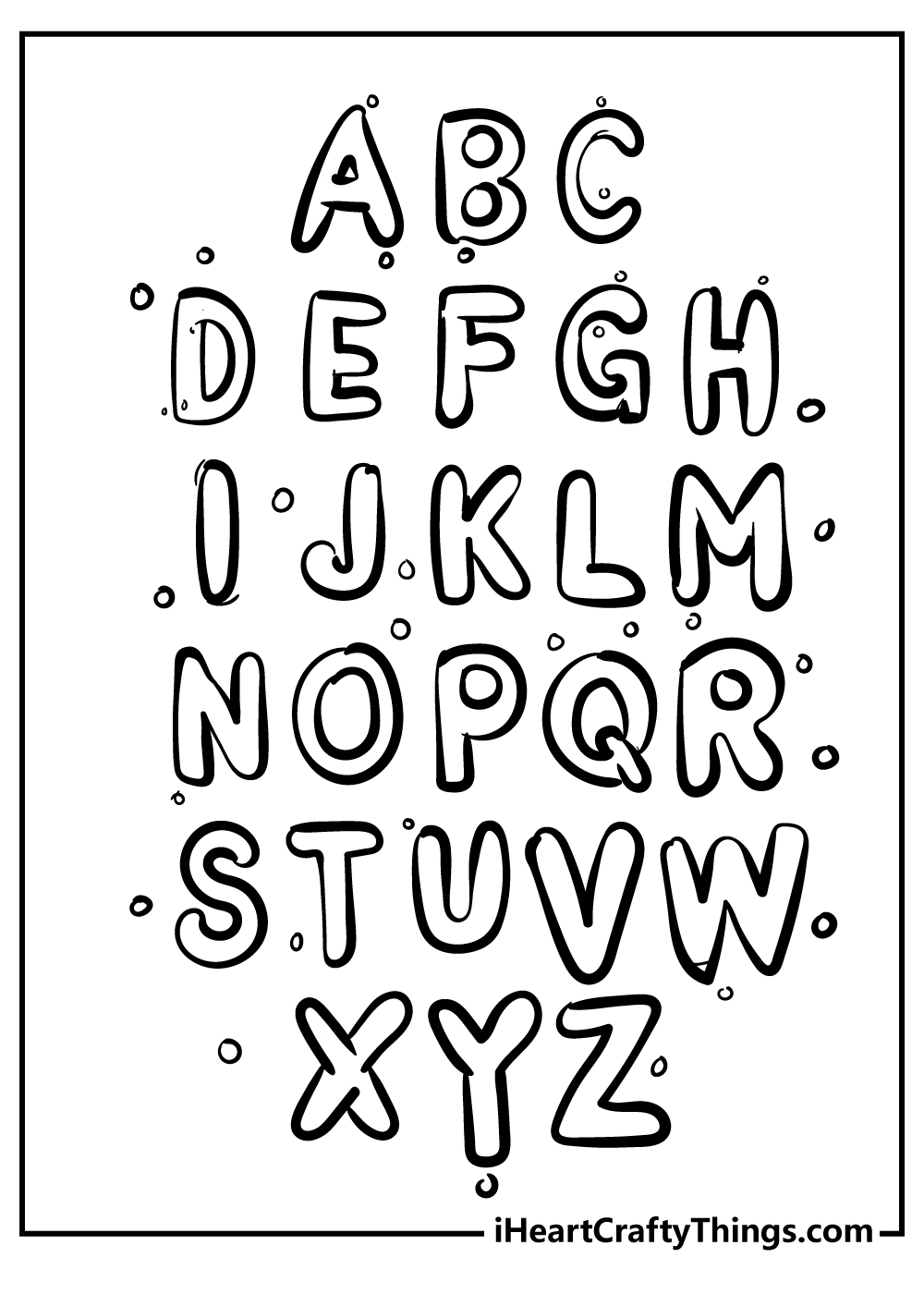 Alphabet Coloring Pages 100 Free Printables Worksheets Library