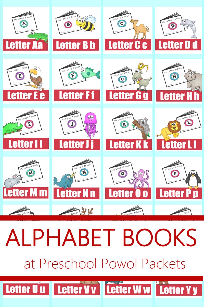 ALPHABET Free Printable Mini Books