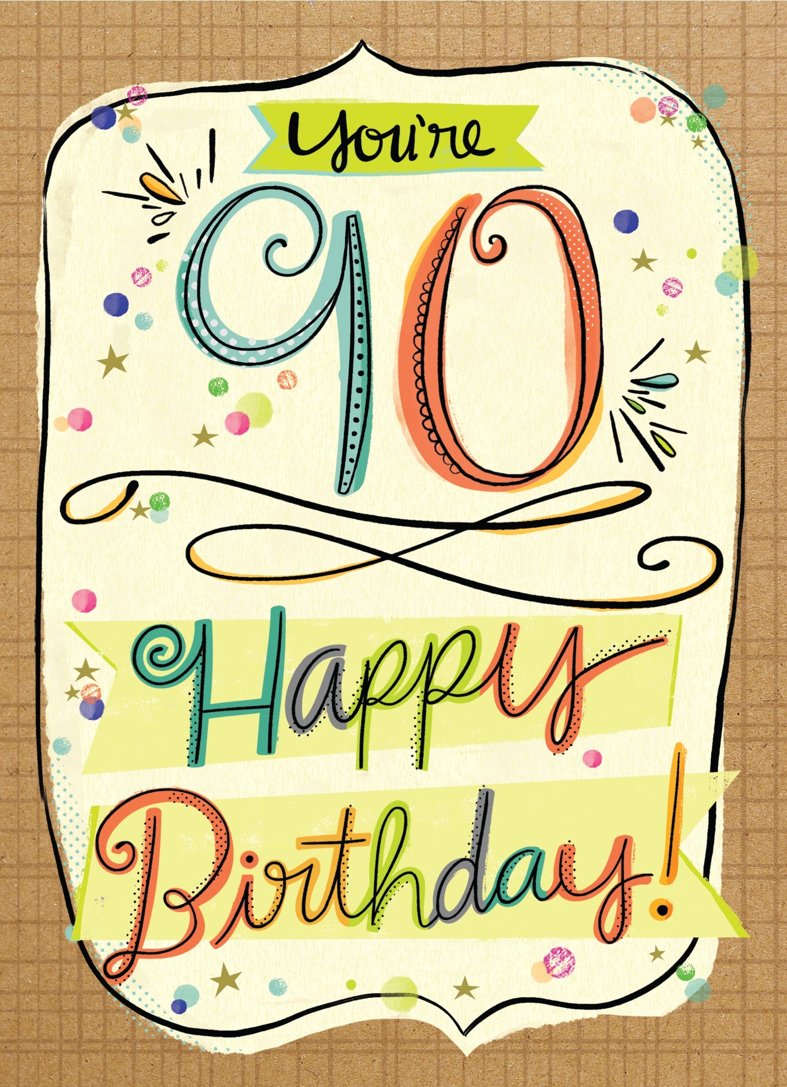 Free Printable 90th Birthday Cards