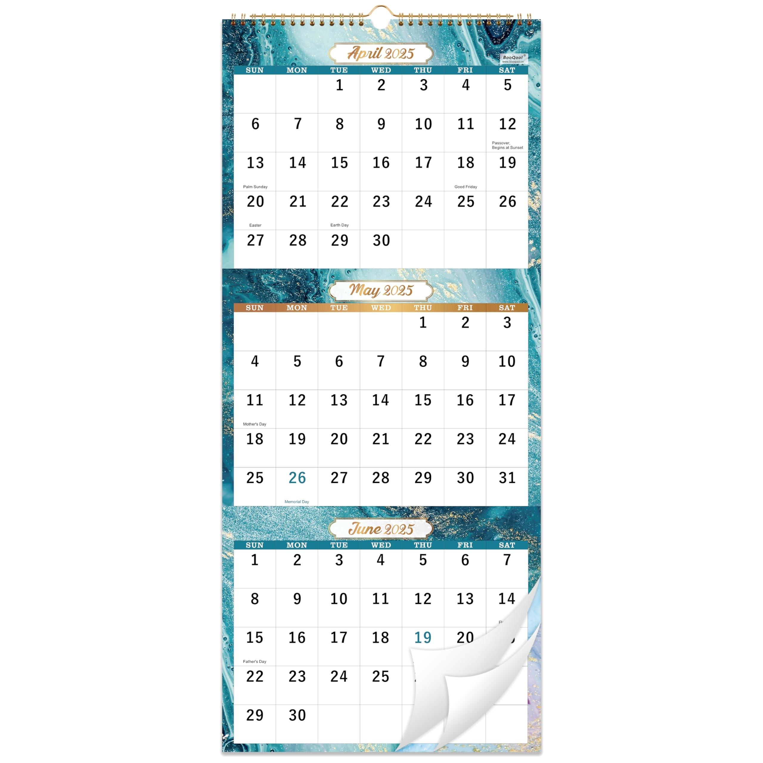 Amazon 2025 2026 Wall Calendar 3 Month Calendar 2025 2026 