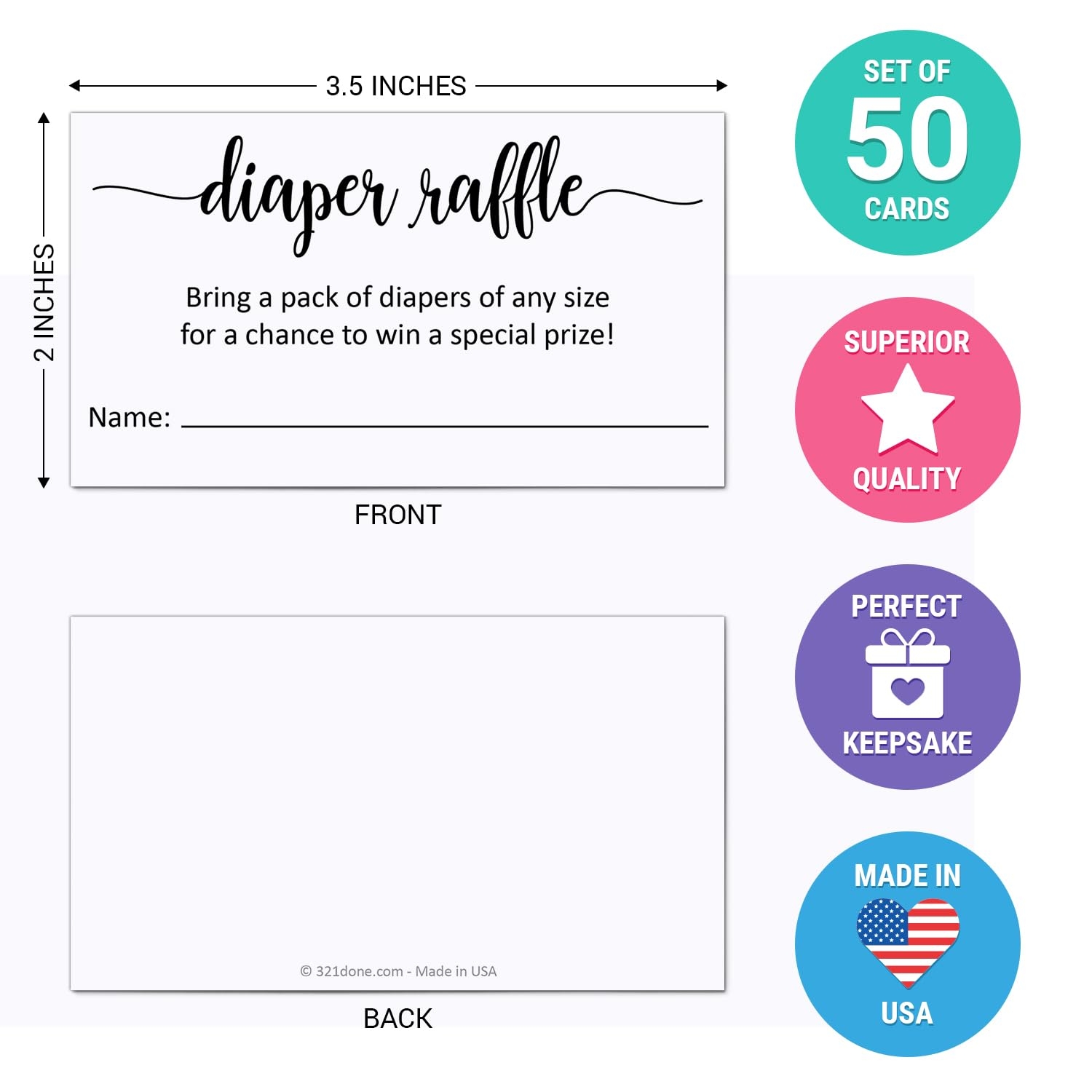 Free Printable Diaper Raffle Tickets