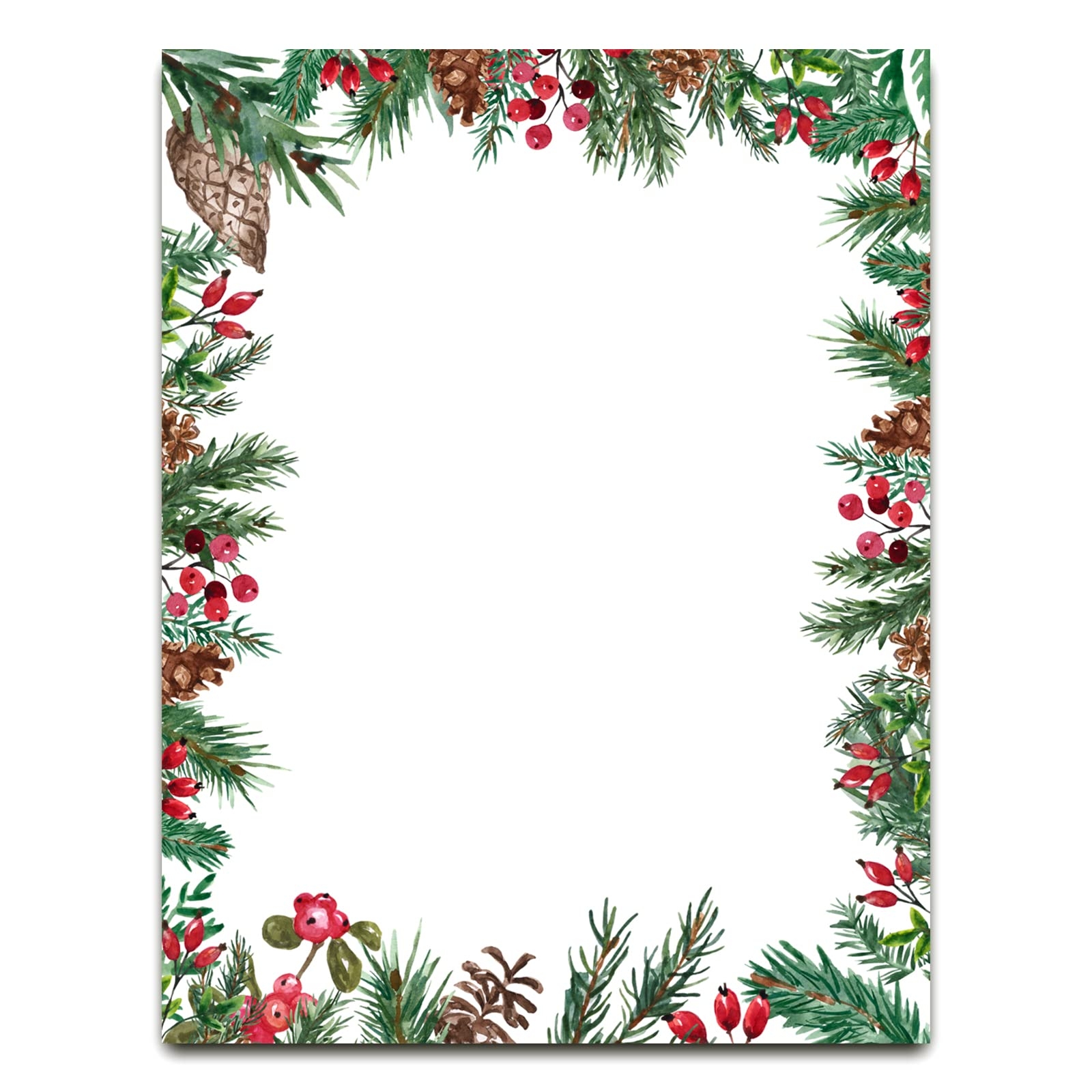 Free Printable Christmas Paper Stationery